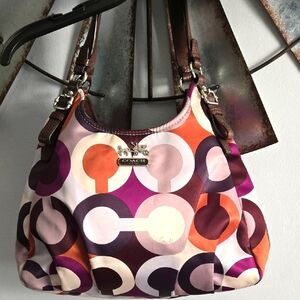 Coach Multicolor Patterned Women's Bag